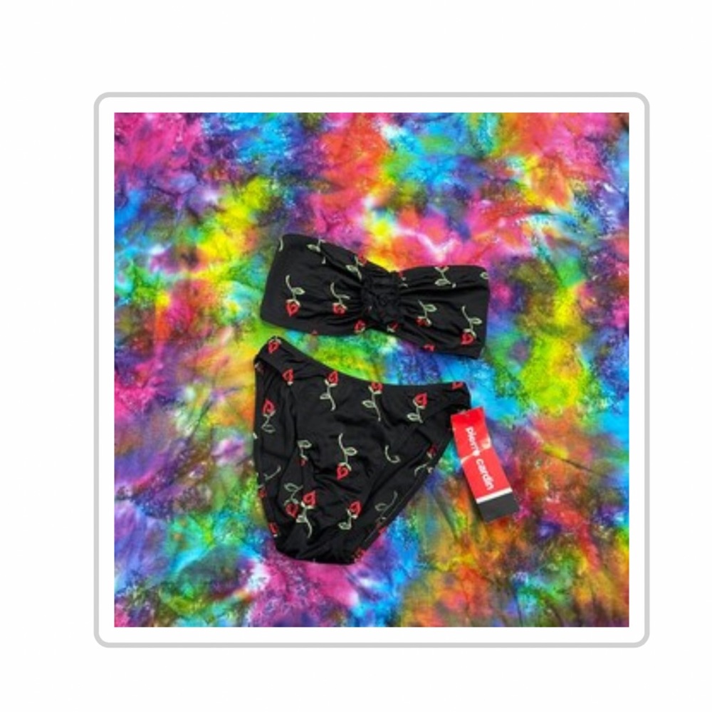 90s DEADSTOCK Pierre Cardin HiRiseHiWaist Swimsuit